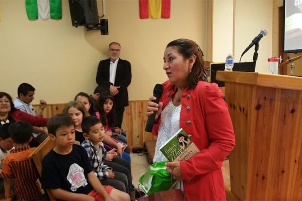 Bautismo de Bertha sus palabras